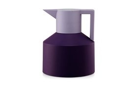 Geo vacuum flask purple sideview